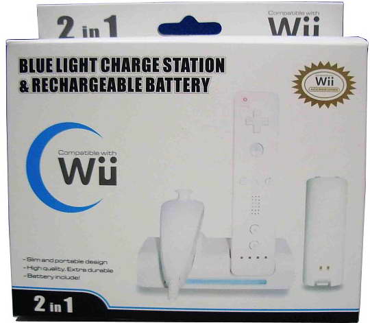 Blue Light Charge Station (Töltő) Nintendo WII